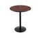 Holland Bar Stool Co 42" 214 Black Table, 30" dia. Top 214-2242BW30R - alternate 2